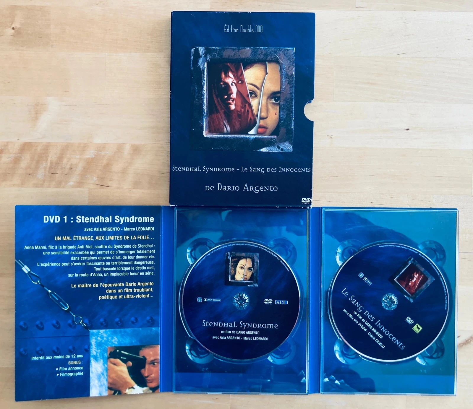 Coffret 2 DVD Dario Argento. – photo 3